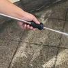 Vysokotlaká pistole na mytí auta s nastavitelnou tryskou a kartáčem, plně měděné jádro ventilu, typ 55/58 a 280/380.