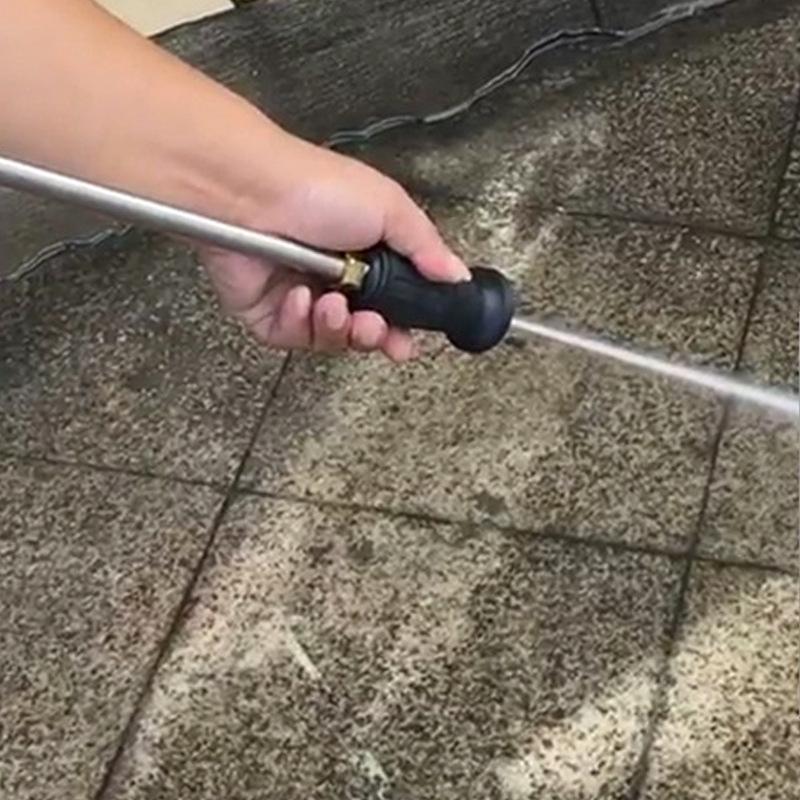 Vysokotlaká pistole na mytí auta s nastavitelnou tryskou a kartáčem, plně měděné jádro ventilu, typ 55/58 a 280/380.