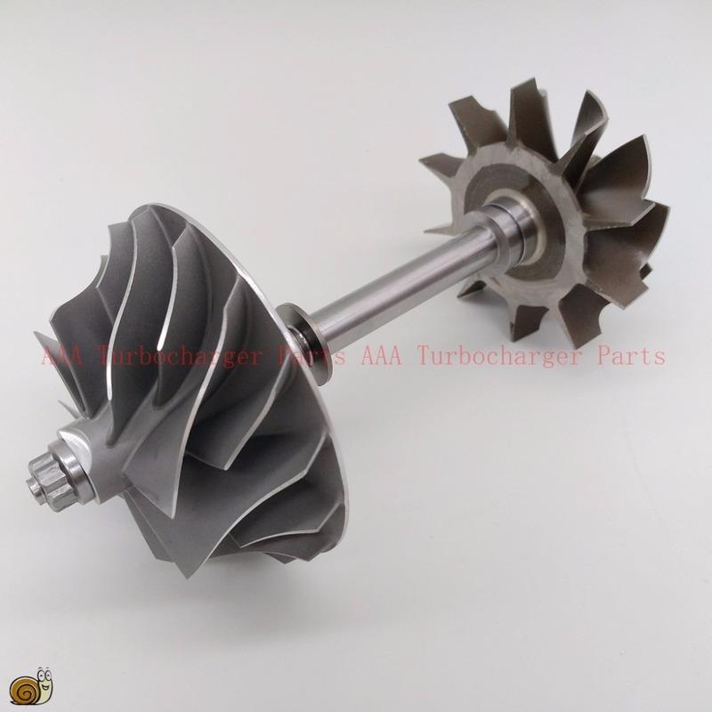 HX40W Turbo Turbine Wheel 64x76mm,10blades,Compressor Wheel 60x83mm 8/8 Supplier AAA Turbocharger Parts