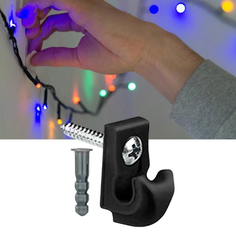 20pcs Screw In Ceiling Hooks Heavy Duty Hooks Light Hanger Hook for Secure Mounting Of Hanging Lamp  & Plant Holders