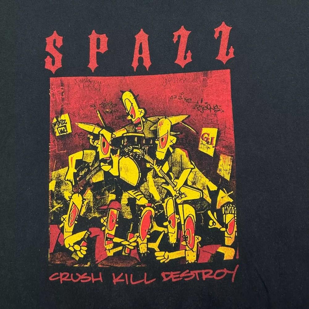 SPAZZ crush kill destroy Shirt Cotton Unisex Adult SIZE S To 4XL Unisex T-Shirt XXXXL