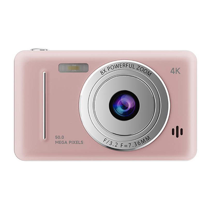 1 Set Dual Camera Flash 50 Million Pixels Auto Focus Intelligent Anti-Shake Entry-Level Camera 4K Retro Ccd Digital Camera