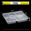 JingJingRS Disposable 6-Compartment Meal Prep Containers