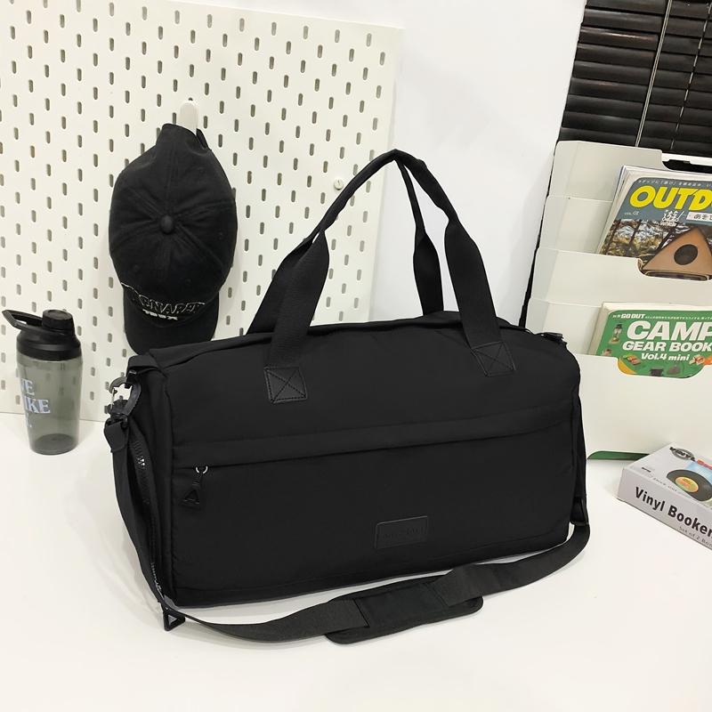 Duża pojemność torba podróżna damska torba do przechowywania suchych i mokrych rzeczy oddzielna torba bagażowa męska sportowa lekka torba fitness z oddzielonymi torbami na buty