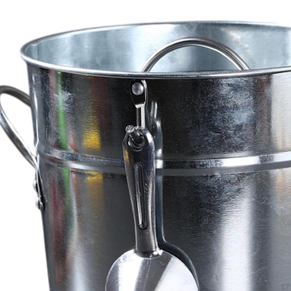 Tub with Lid And Scoop for Wine, Beer, More