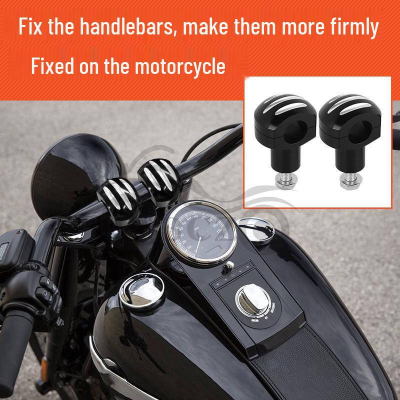 Retro Cruiser Motorcycle Handlebar Riser and Stabilizer