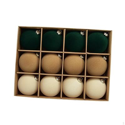 12 Pcs Christmas Baubles Ornaments, Tree Pendants, Gifts for Birthday, Home, Holiday,