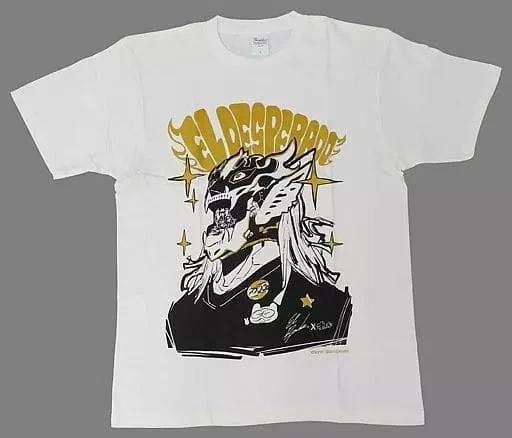 New Japan Pro Wrestling El Desperado x Sushio Collaboration White Cotton T T-Shirt XL
