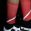 1 Pair Sweat-absorbent Sports Socks Reflective Mid Tank Sports Socks Cycling Socks  Racing