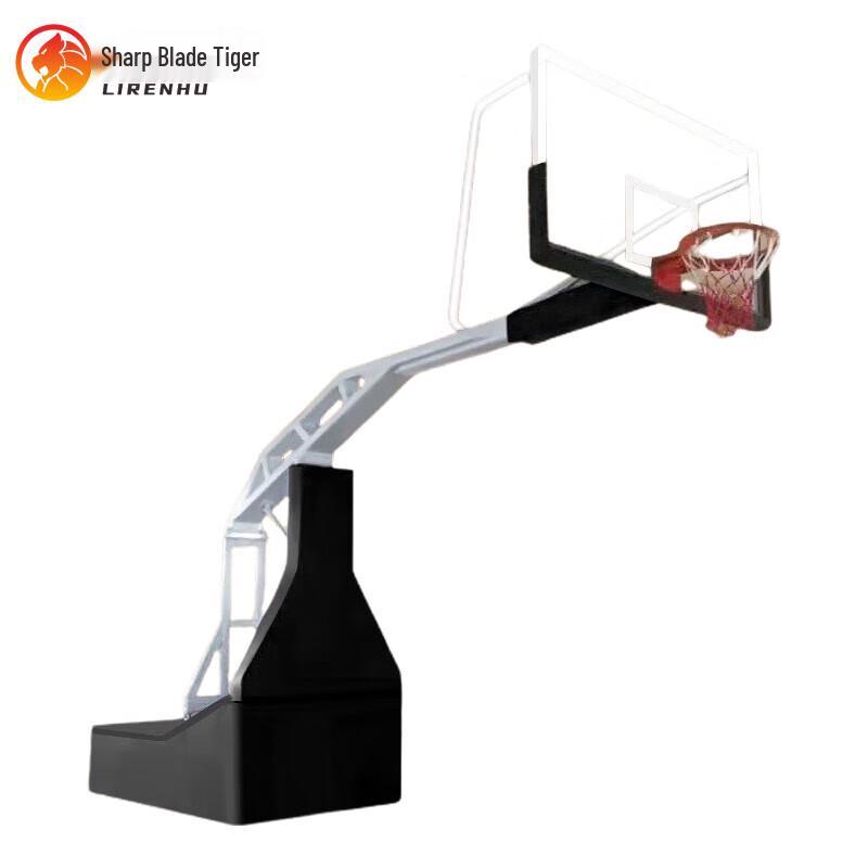 Sharp Tiger Tournament Edition Movable Basketball Hoop
