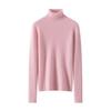 Women's High Neck 100% Pure Cashmere Sweater - Thickened, Slimming, Warm Knit Base Layer