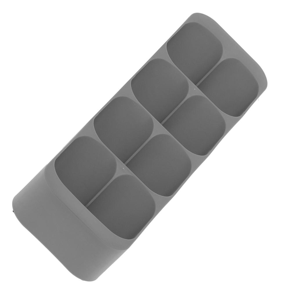 Grey Kitchen Spice Bottle Rack Kitchen Storage Holder Seasoning Jar Storage Shelf for Home