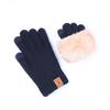 Men's Thick Fleece Lined Touchscreen Winter Gloves