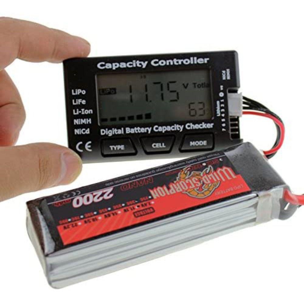 Battery Monitor Low Voltage Alarm Voltage Tester Battery Voltage Tester Battery Capacity Checker
