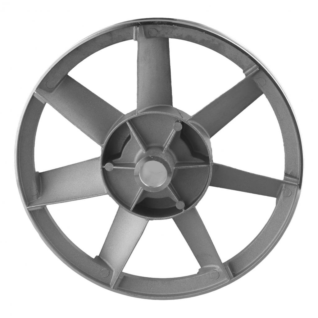 Sliver Color Air Compressor Belt Machine Head Flywheel Single Groove Pulley