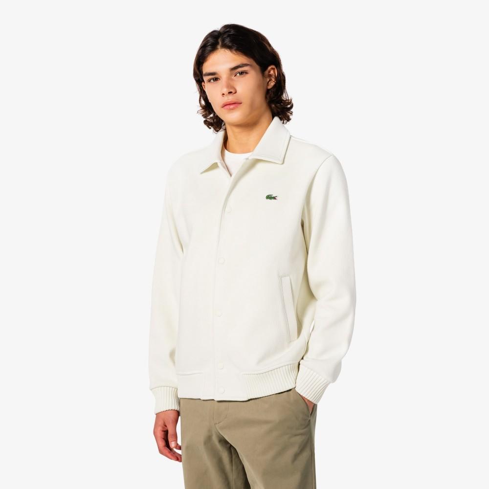 [lacoste] Men's Ribbed Jersey Sweat Jumper SH080E-55NXFJ