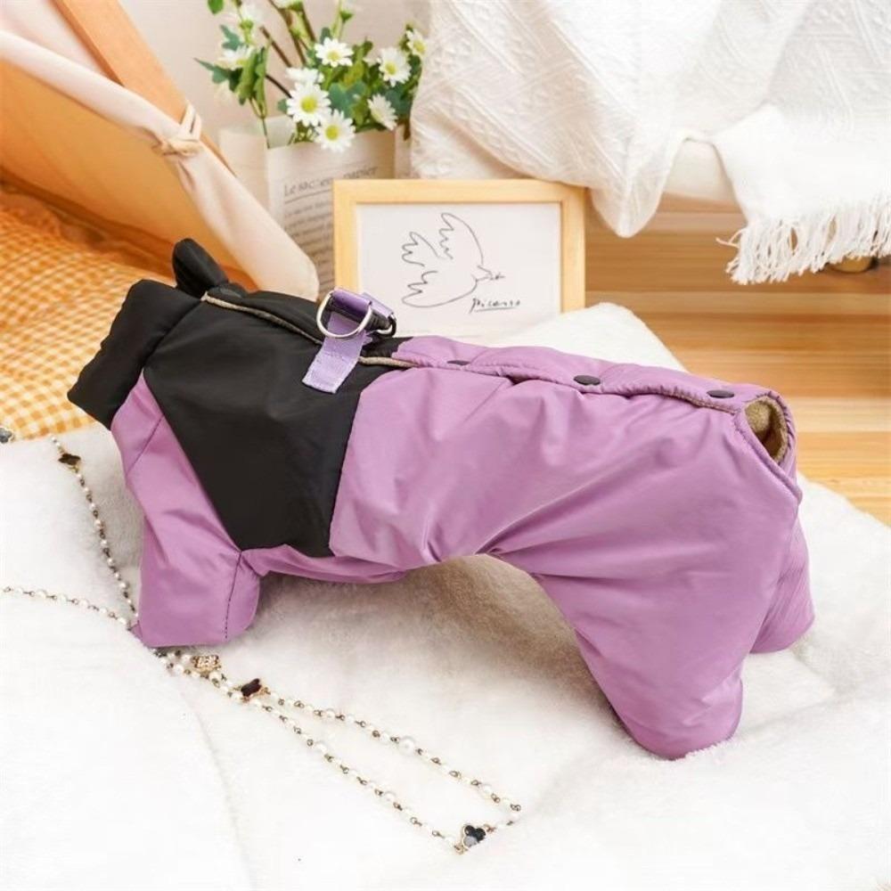 Dirt Resistant Protective Romper Autumn Winter Comfort Jumpsuit Dog Bodysuit For Puppy Small Dogs