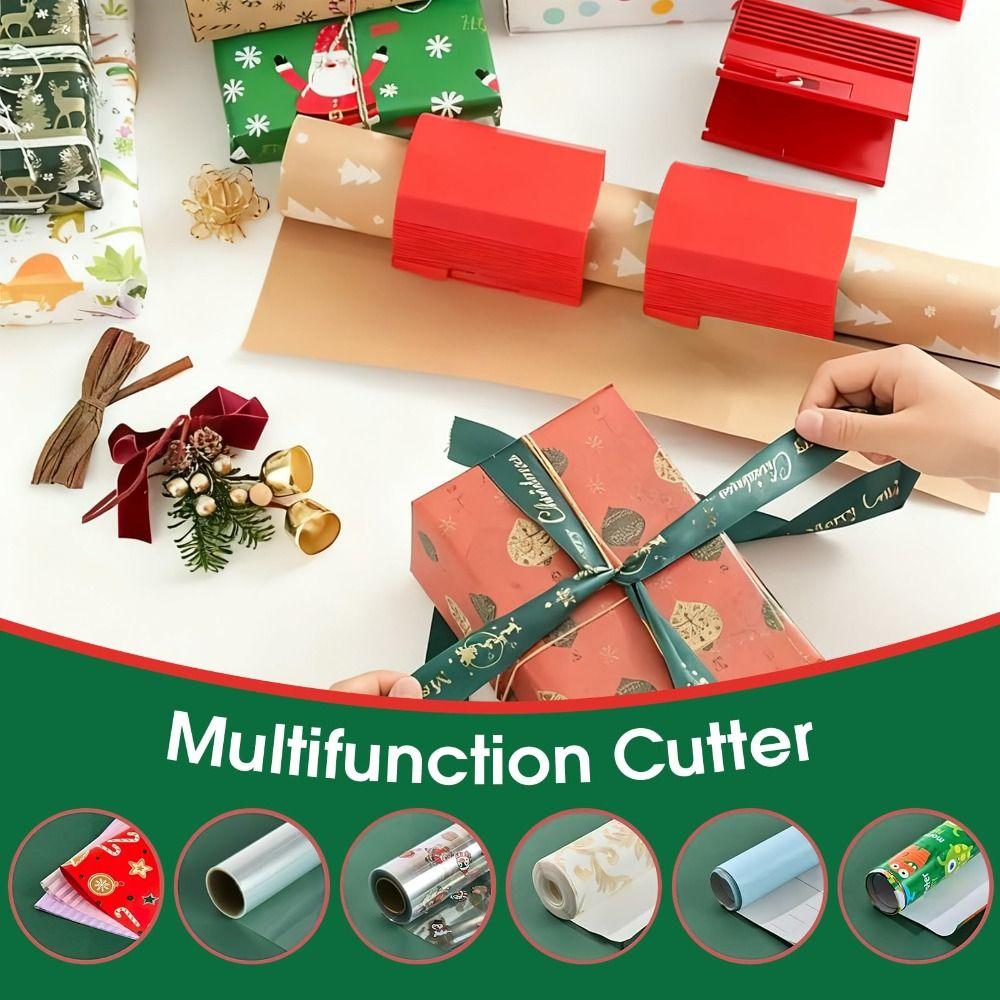 Universal Design Packaging Paper Cutter Portable Wrapping Paper Cutter  Gift Packaging