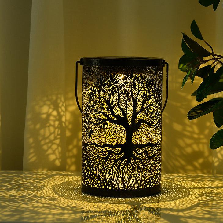 Solar lights outdoor garden courtyard lights shadow atmosphere lights decorative lights