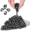 Polished Colored Ferrite Stones with Magnets - Stress Relief & Educational Toy Set