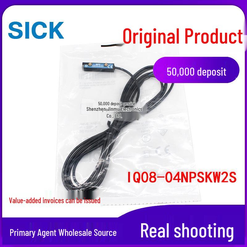 New Genuine Inductive Proximity Sensor IQ08-04NPSKW2S 1055498 DC 3-Wire IQ08-04NPSKW2S