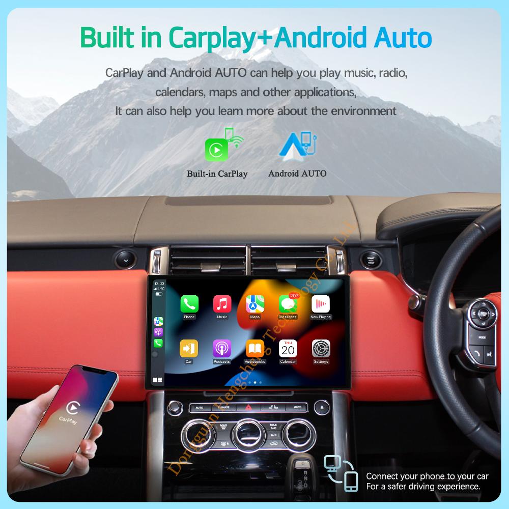 13.3" For Land Rover Range Rover Vogue L405 2013-2018 Android13 Car Multimedia Player GPS Navigation 8+128G CarPlay 4G AC Screen