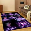Fashion B-BTS Kpop Soft Area Rug for Bedroom Living Room Sofa,Non-Slip Carpet for Kids,Cozy Floor Mat Doormat Home Decor