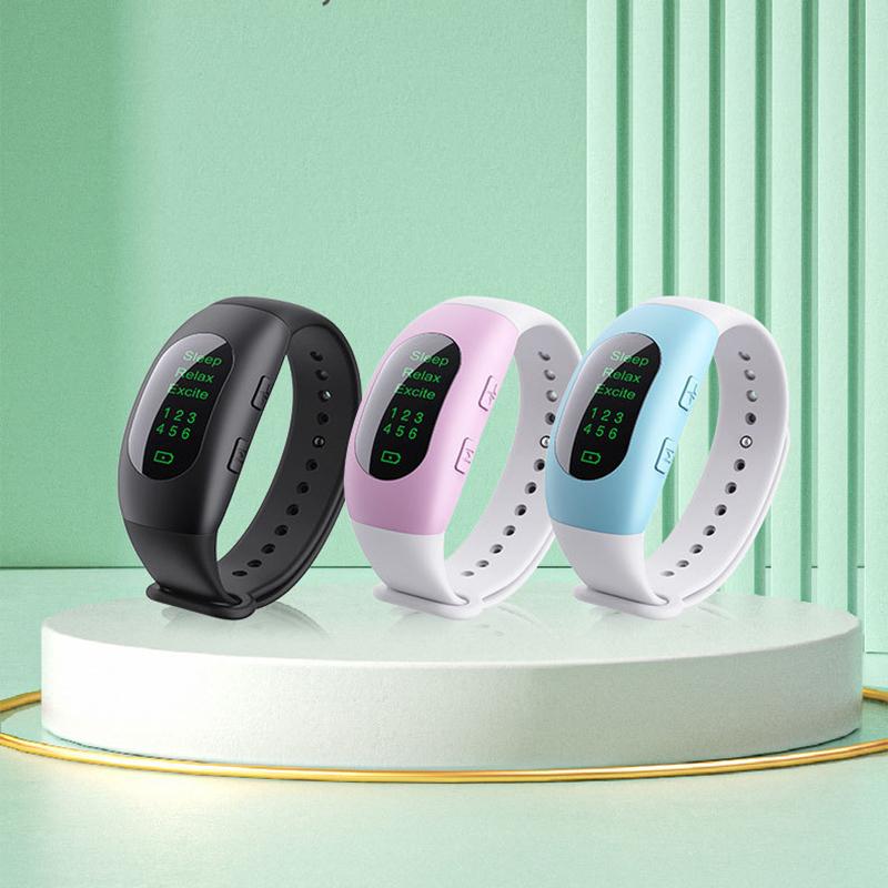 Portable CES Watch Sleep Aid - Smart Microcurrent Pulse Massage Device, Wearable Home Sleep Helper
