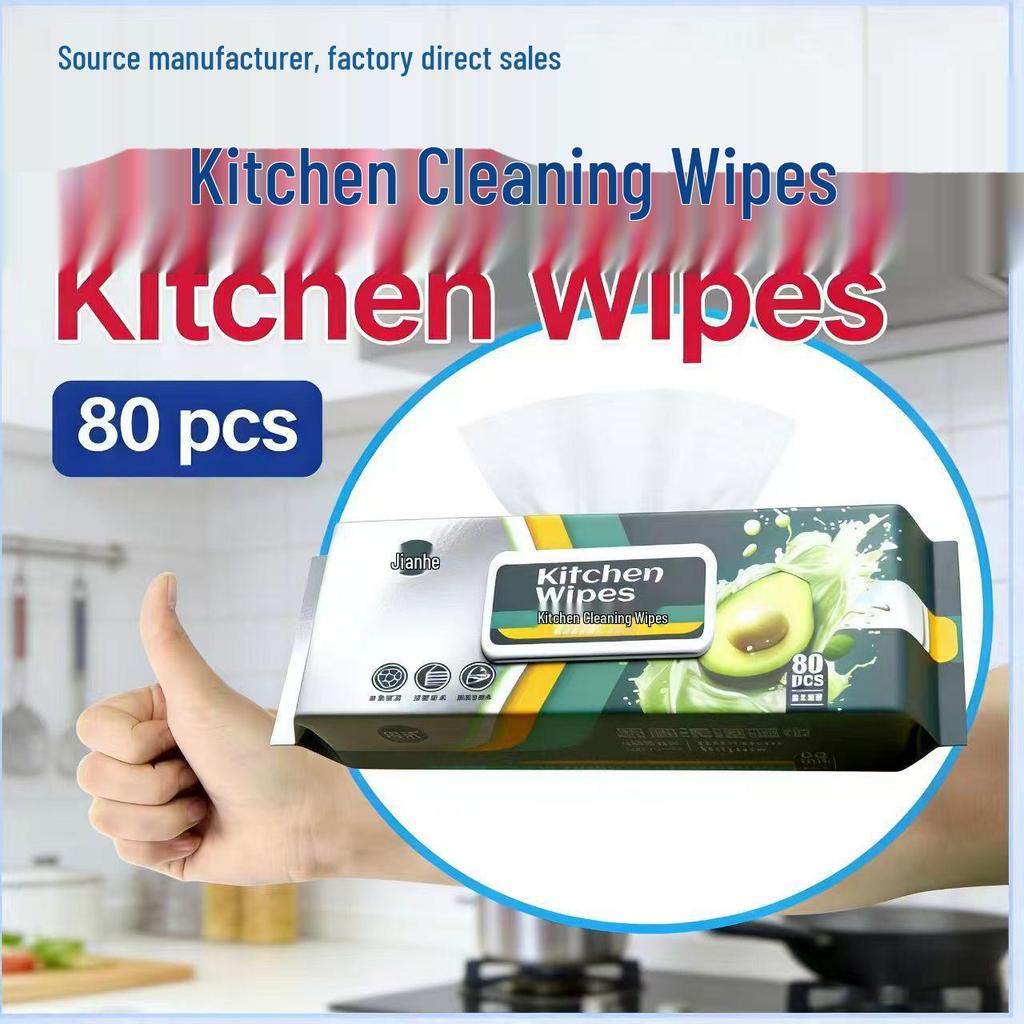Extra Large Thickened Kitchen Wipes for Oil and Stain Removal - Economical Pack