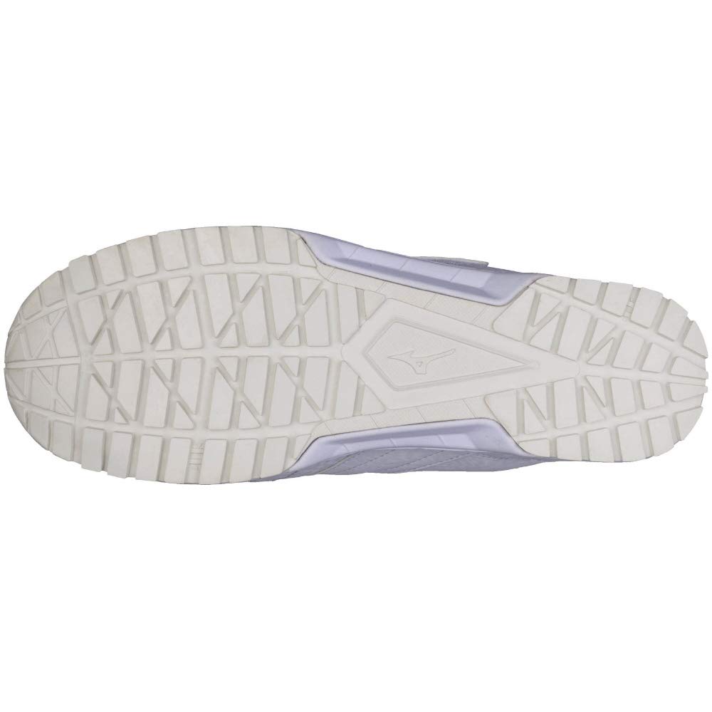 Mizuno Almighty AS Safety with JSAA Standard Work Size 29 3E Shoes, Lightweight, Anti-Static, Strap, (Type A), White, Cm,
