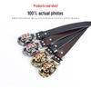 Cowhide Men's Belt - Personalized Barber Stylist Exclusive with Clown Skull Design