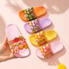 Sommer Kinder PVC Cartoon Kinder Slipper süße Home Haus Schuhe Regenbogen Familie Sandalen Kleinkind Hausschuhe