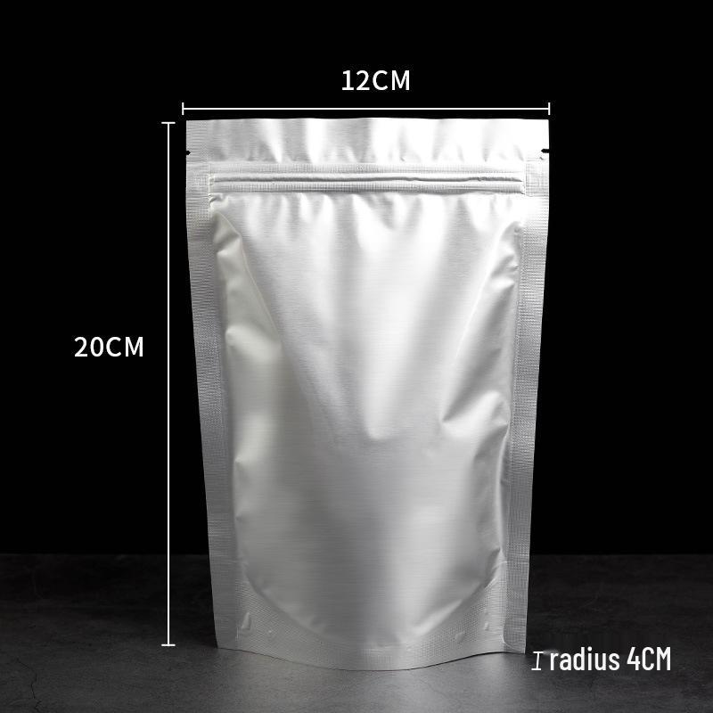 Hliníková fóliová samostojící taška se zipem pro balení potravin