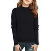 Children's Fashionable Casual Half-high Collar Bottoming Shirt Long-sleeved Top