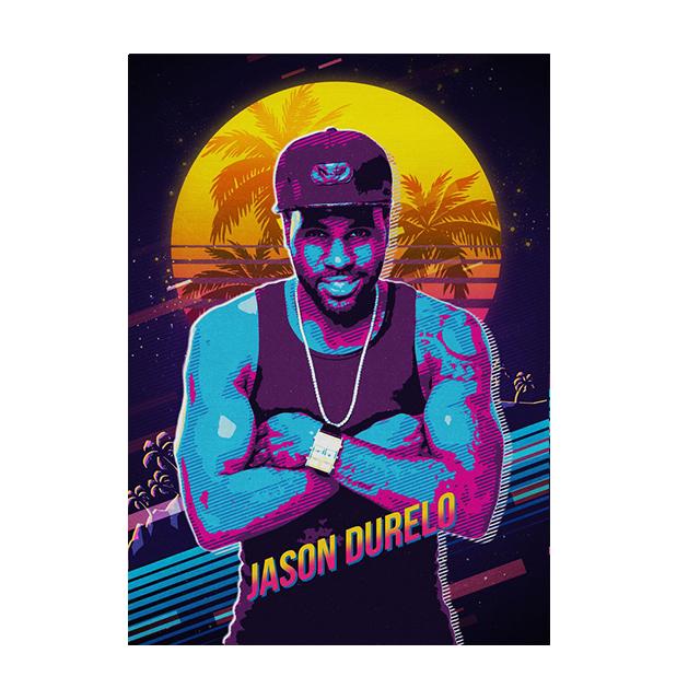 Berühmte Rapper Star Sänger Kunst Malerei Wand Leinwand Poster und Drucke Moderne Figur Porträt Bilder für Wohnzimmer Wohnkultur