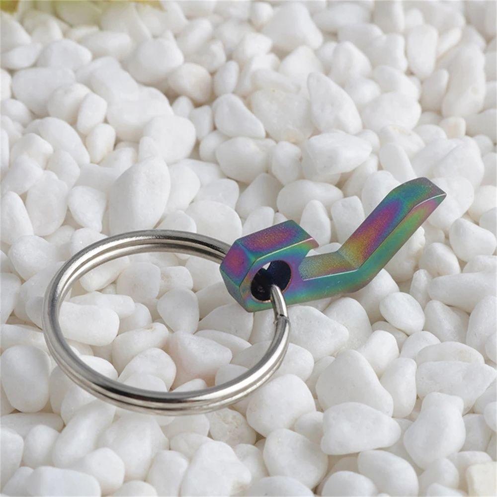 Tools Camping Interior Accessories Bottle Opener Keychain Key Rings Can Opener Beer Bottle Opener