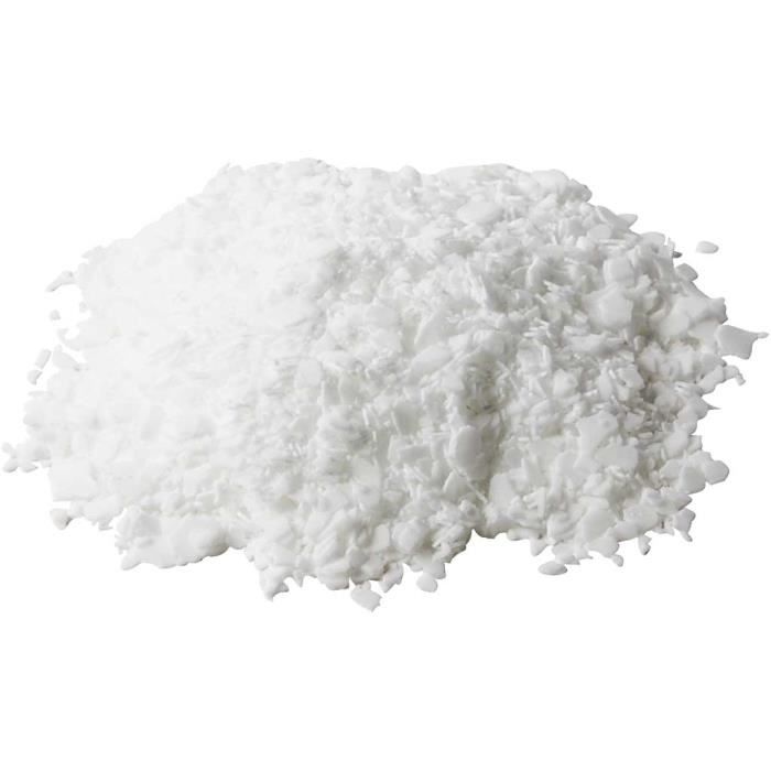 Matière première pour moulage - Stéarine - Blanc - Fusion à 70°C - Mélange possible avec paraffine