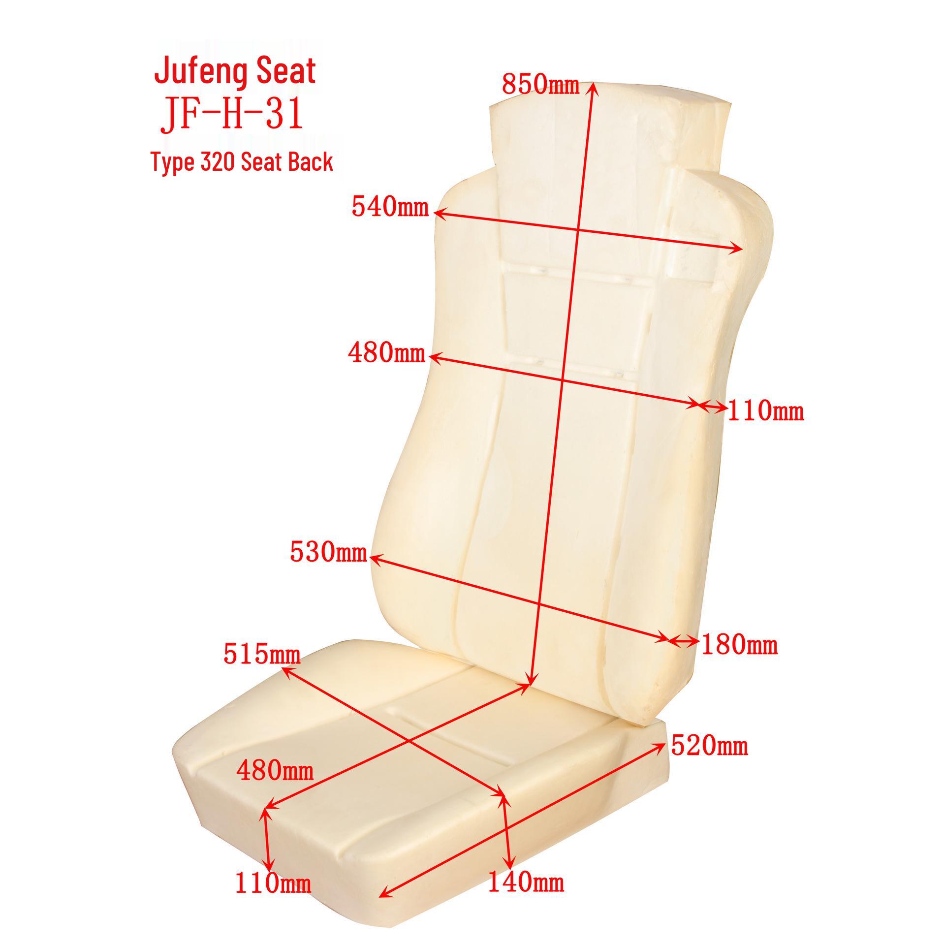 Sponge Seat Assembly for J6 Shaanxi Heavy Duty Trucks, 31 Trucks, Buses, and Cars