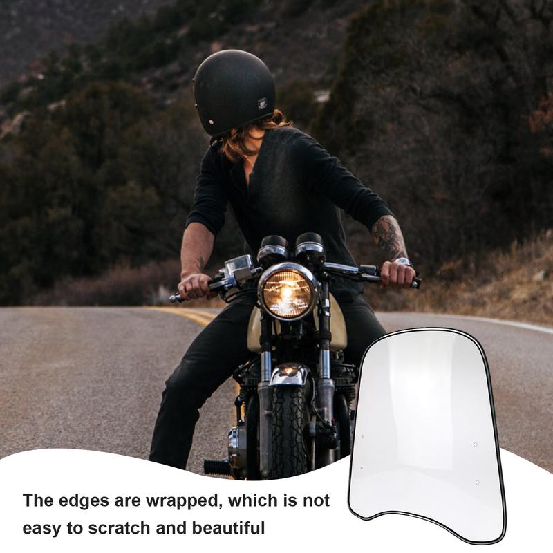 Universal Motocycle Windshield Extension Spoiler Windshield Widened Edging Wind Deflector For Motorcycle