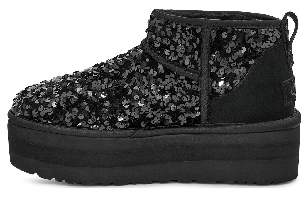 UGG Ultra Mini Chunky Sequin Черный Женские 1135060-BLK 39