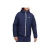 Nike Therma-Fit Legacy Waterproof Reversible Warm Hooded Cotton Jacket Men Outerwear Red Blue DH2784-687