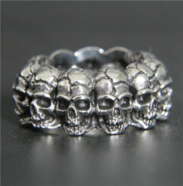 2026 Cool Band Skull Ring Stainless Steel Mens Women Fashion Fashion Biker Skull Ring