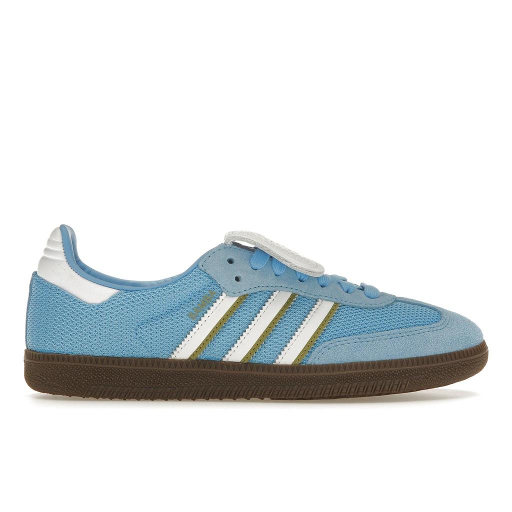 Adidas Samba LT Semi Blue Burst Gum Baskets Unisexe Blanc Nuage IE9170