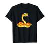 Camiseta Fofa de Cobra do Milho Réptil Cobra do Milho