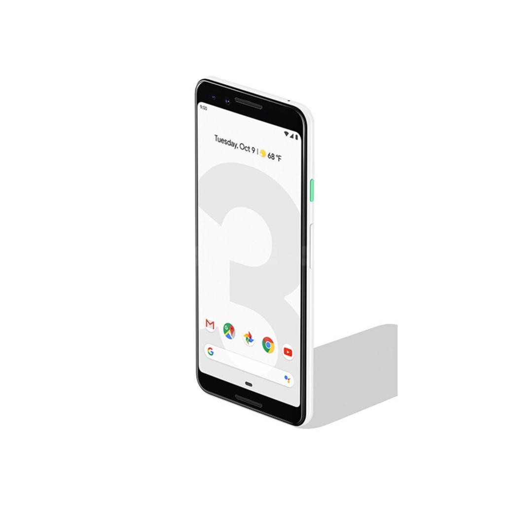 Zrenovovaný Google Pixel 3 Originální 4GB RAM 64/128GB ROM 12MP Odemčený Smartphone