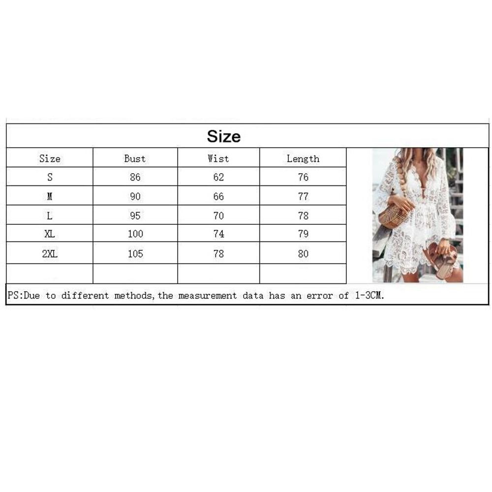 Lace Bikini Cover Up Polyester Beach Skirt New Swimwear Dress Beach