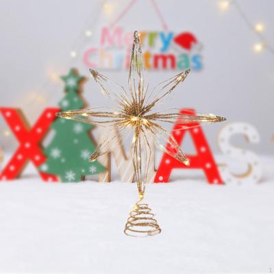 Christmas Tree Star with Light, Party Supplies, Decoration, Twinkle Star, Topper