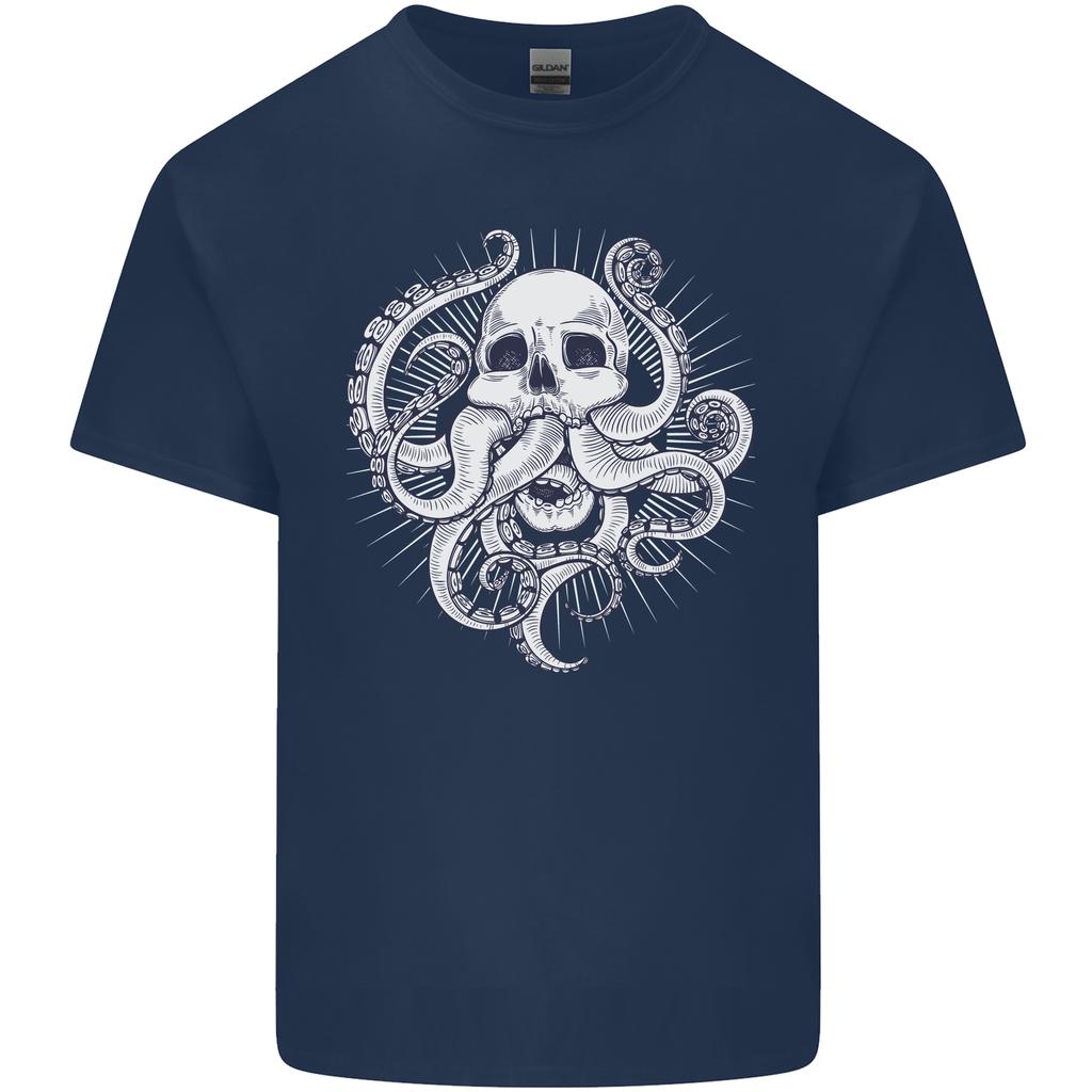 Cthulhu Skull Unisexs Light Cotton TShirt