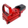 ChaosAirsoft Open-Type Dot Sight, 4 Reticle Types X 2 Colors, 5 Brightness Levels, Compatible with 20mm Rails (Red)