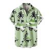 Men'S Hawaiian Vacation Casual Short Sleeve Shirt 3D Printed Fashion Loose Lapel